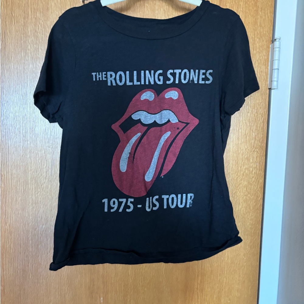 Juniors XL - Rolling Stones Black Graphic Tee